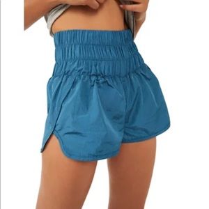 Free People Blue Athletic Shorts
